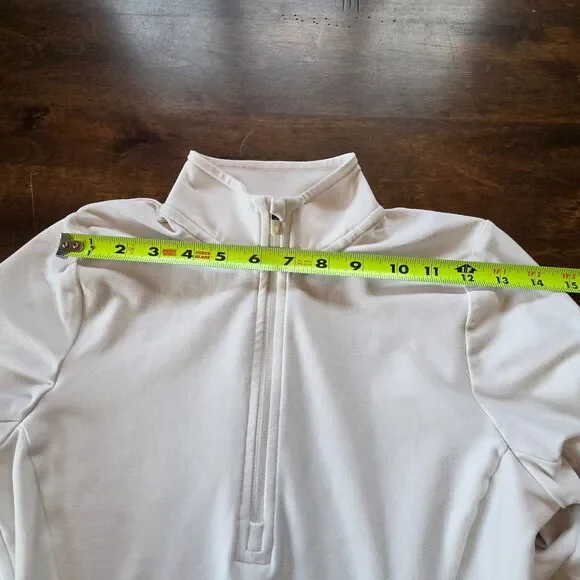✨ Alo Yoga Alosoft 1/2 Zip Rapid Pullover – White – Excellent Condition XS - Picture 5 of 8
